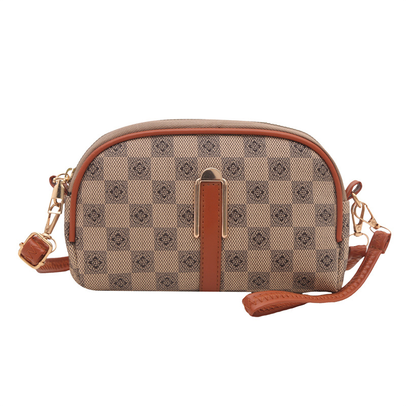 New women's bag 2024 Shell bag, Korean style simple single-shoulder bag, coin purse, stylish and stylish crossbody small bag Item Picture