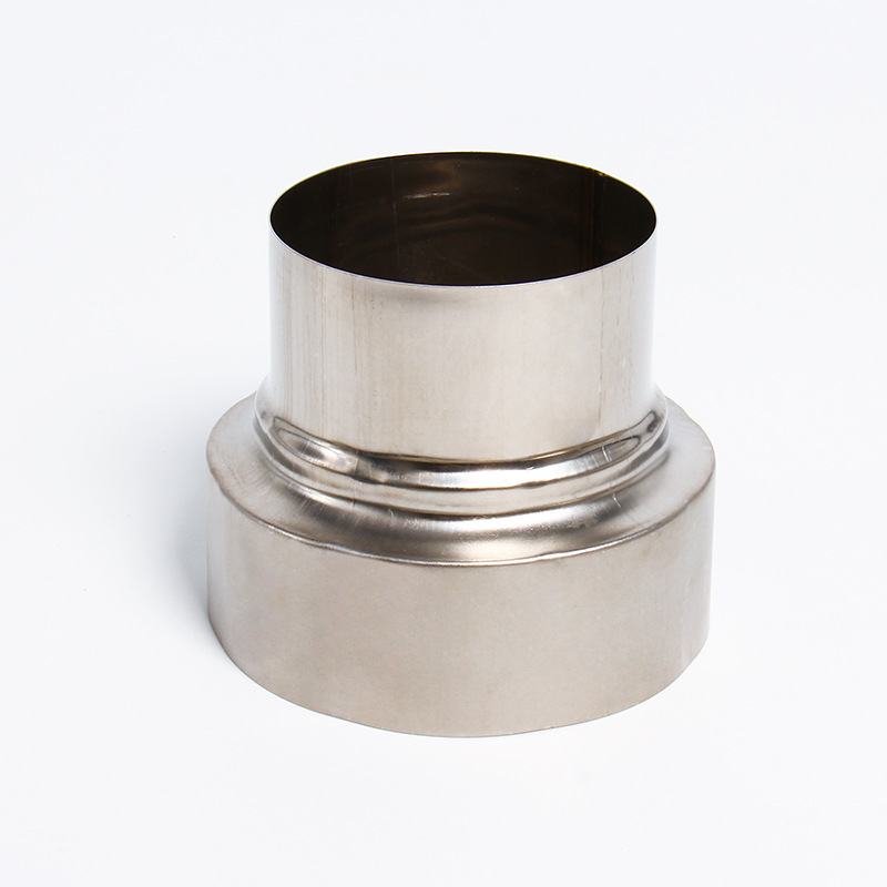 Gas water heater 304 stainless steel exhaust pipe reducer joint, reducer ring conversion joint, 6cm to 5cm Item Picture