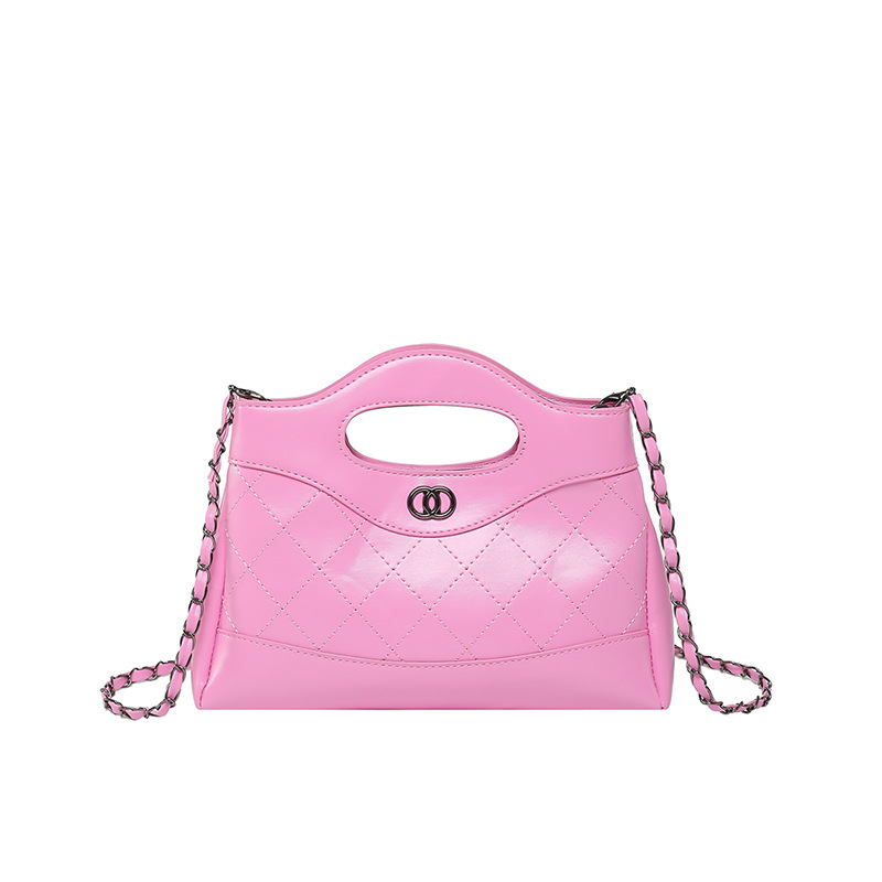 High-end chanel-style chain diamond-shaped bag for women 2025 new style, fashionable and versatile, small gold ball player single-shoulder crossbody bag Item Picture