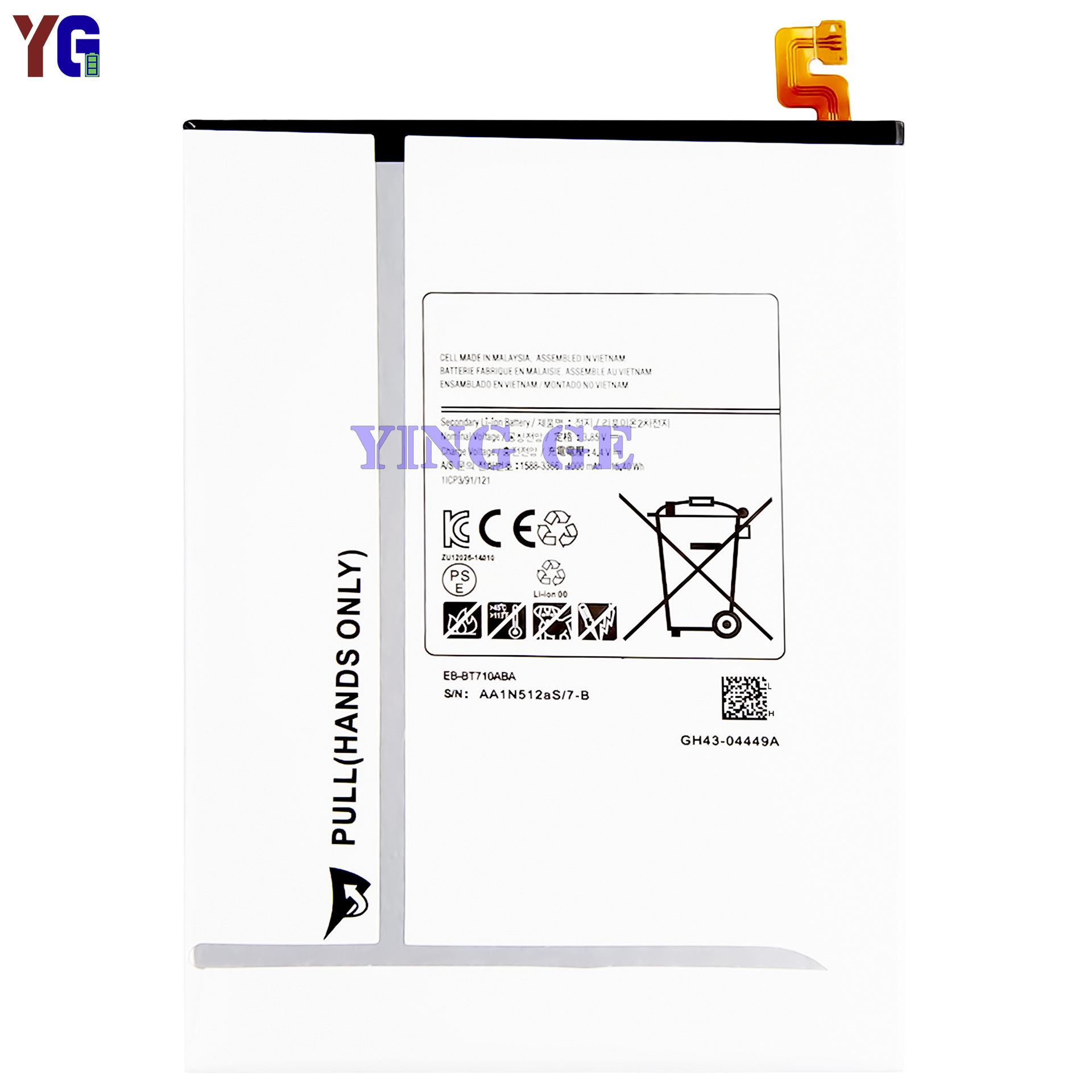 Factory wholesale and export of Samsung Tab S2 8.0 flat battery EB-BT710ABA 4000mah battery plate Item Picture