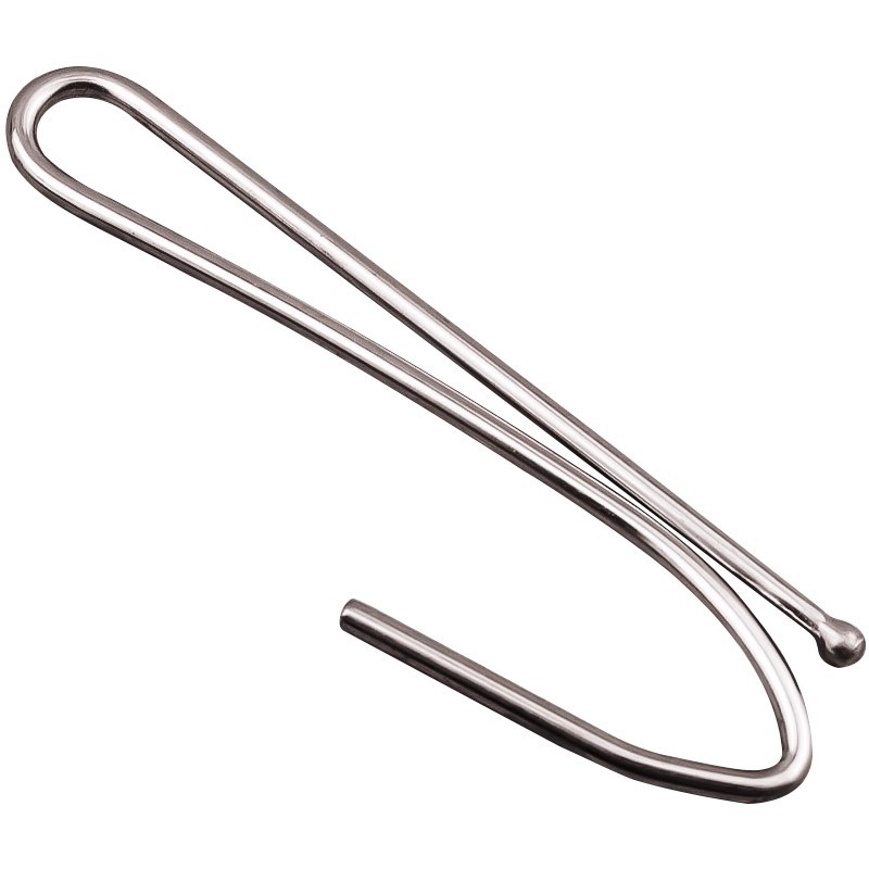 Curtain single hook, curtain auxiliary accessories, thickened galvanized fabric fork, S-hook, single claw hook, curtain hook manufacturer wholesale Item Picture
