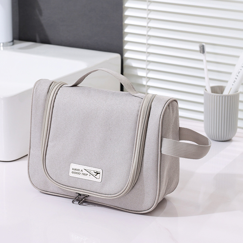 Customized link: Wabi-sabi style portable hook toiletry bag, makeup bag, storage bag, makeup bag customization Specification drawing
