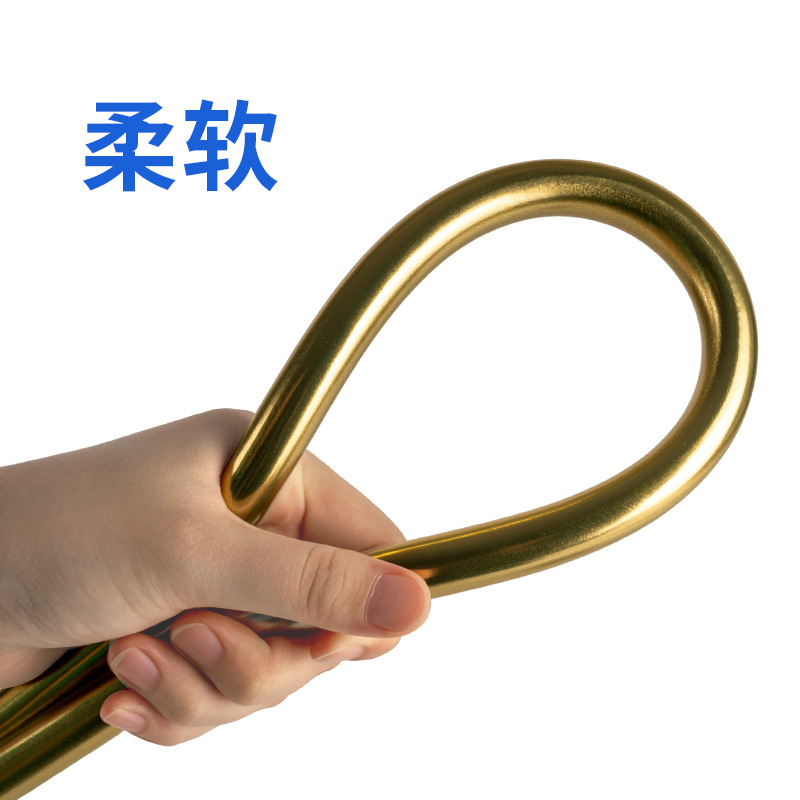 Cross-border manufacturer's brushed gold showerhead pipe, anti-entanglement PVC flexible hose, copper head PEX shower pipe, anti-leakage water heater accessories Specification drawing