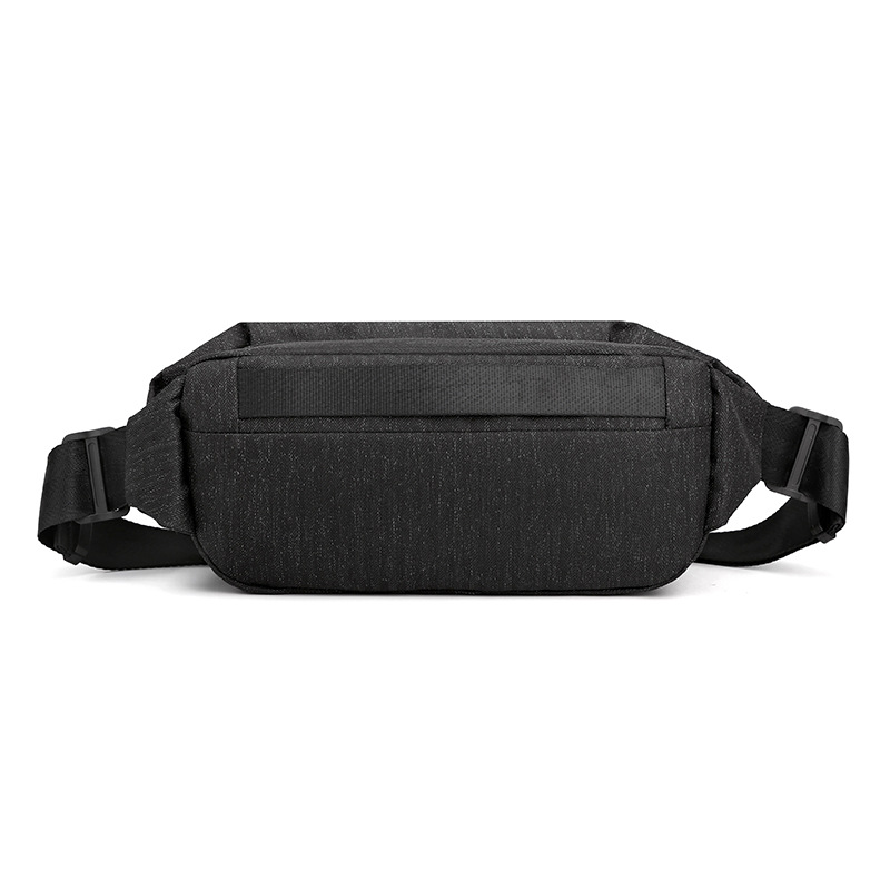 Cross-border new trendy dark functional crossbody bag, outdoor street men's chest bag, water-resistant sports waist bag consignment Application Scenario