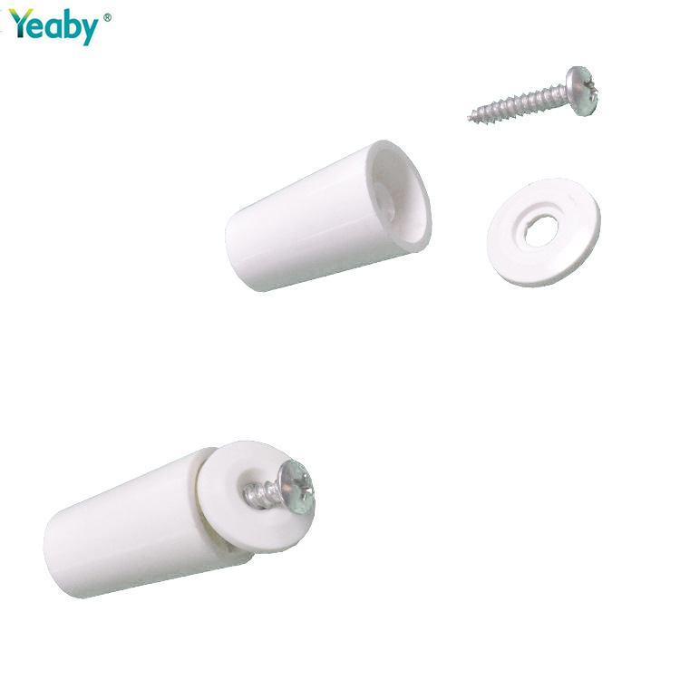 Aluminum alloy roller shutter accessories: limiters, stoppers, nut cores, anti-lifting devices, and plastic decorative cover plugs details Picture