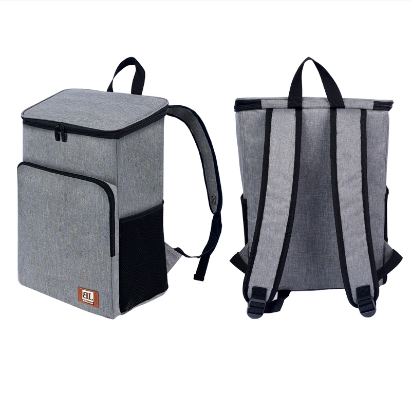 Runhui Cross-border Outdoor double-shoulder ice packs, large-capacity fresh-keeping ice packs, bento insulated bags, takeout delivery insulated boxes full figure