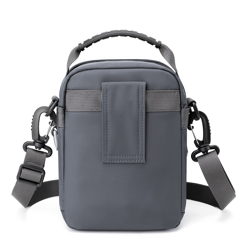 New men's single-shoulder bag, outdoor crossbody bag, multi-functional dual-purpose belt bag, travel small bag, mobile phone waist bag Item Picture