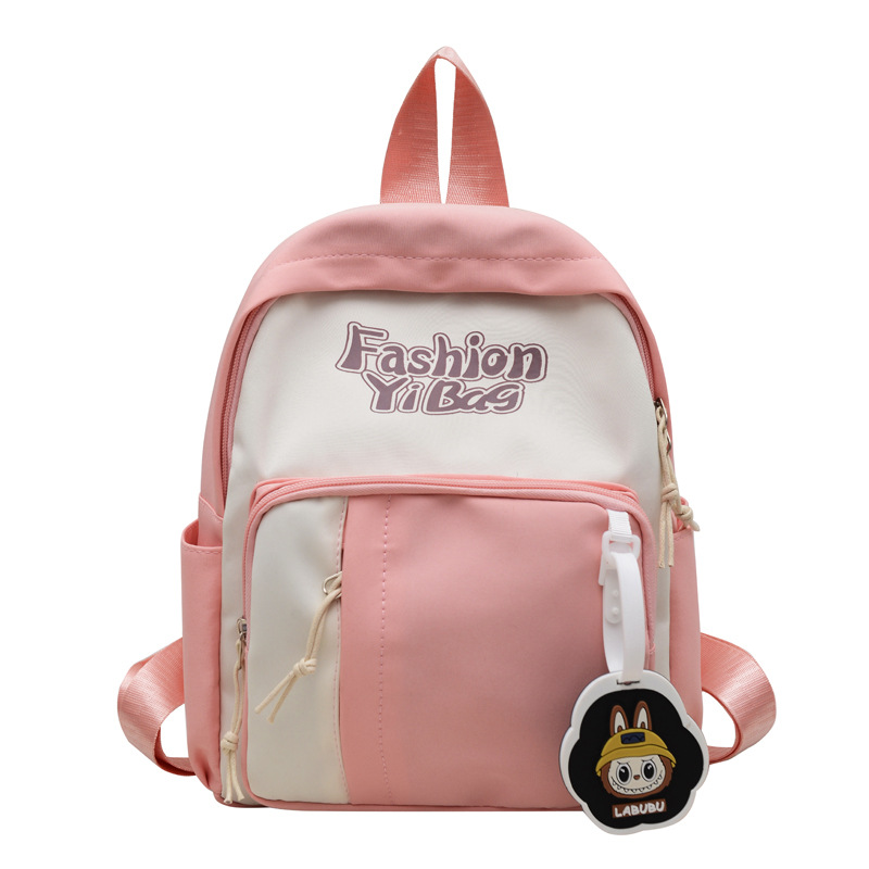 A new large-capacity, simple, fashionable and versatile backpack for junior high school, senior high school and college students in the Korean style of Instagram Item Picture