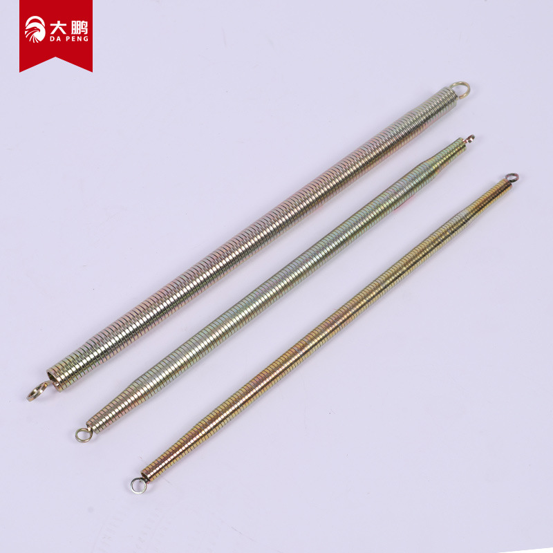 The manufacturer has in stock galvanized tension springs for automatic door closing, telescopic spring doors, bows, wooden doors, screen doors, pipe benders, and door tension springs Application Scenario