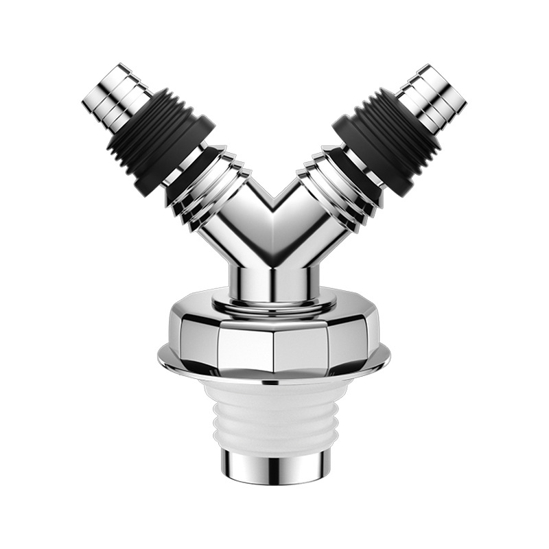 Washing machine drain pipe interface, floor drain three-way joint, anti-insect and anti-odor drainage pipe, bathroom sewer elbow Item Picture