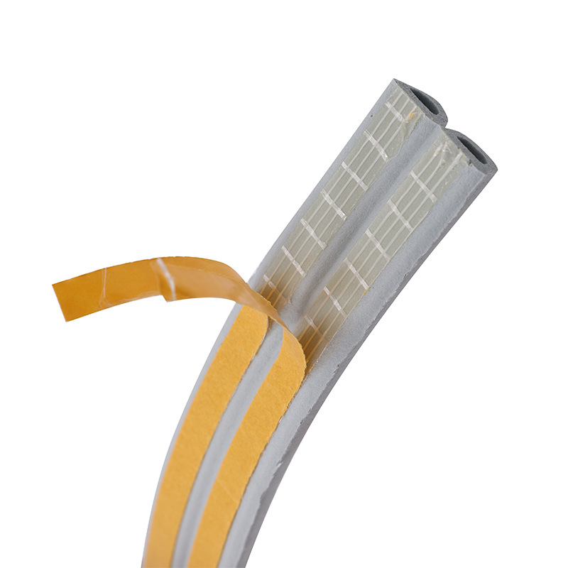EPDM window sealing strips, windproof and heat-insulating self-adhesive wooden door windproof strips, door frame gaps, soundproof glass details Picture