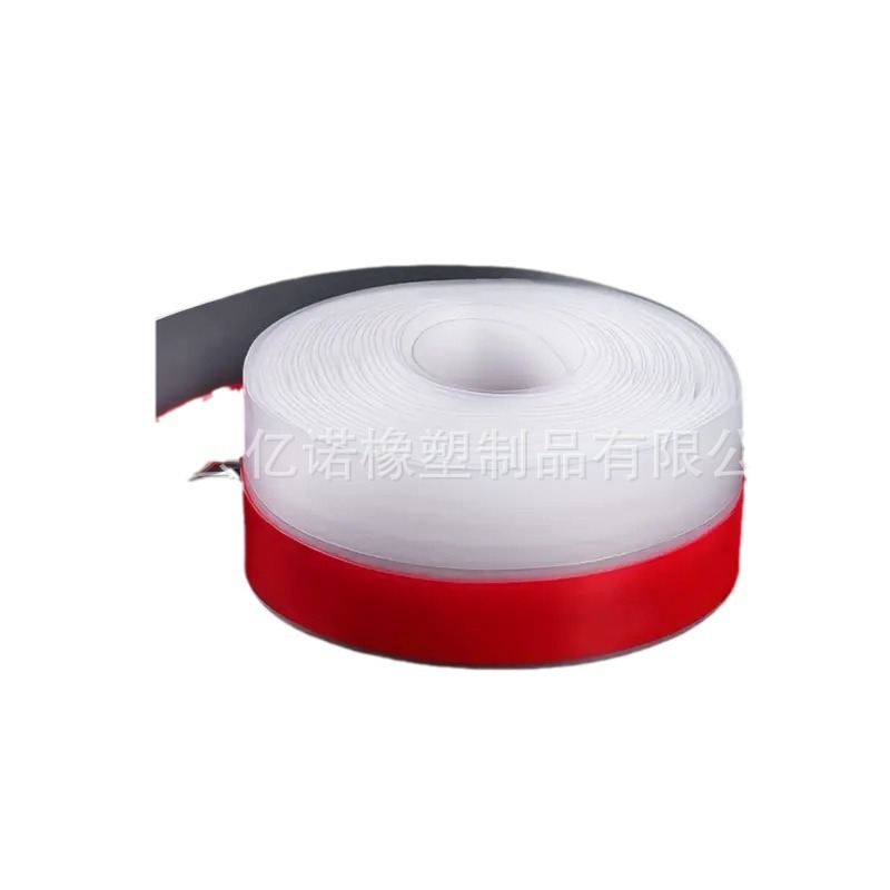 Glass door and window sealing strips, plastic-steel door gaps, door bottom insulation and soundproofing stickers, self-adhesive windproof rubber strips Item Picture