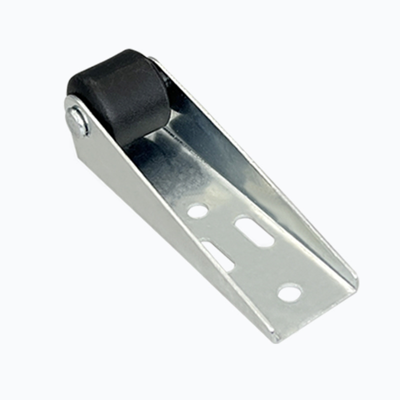 Direct supply of silent pulley sliding door, single pulley, nylon pulley, galvanized vertical installation, directional pulley, sliding door track pulley Item Picture