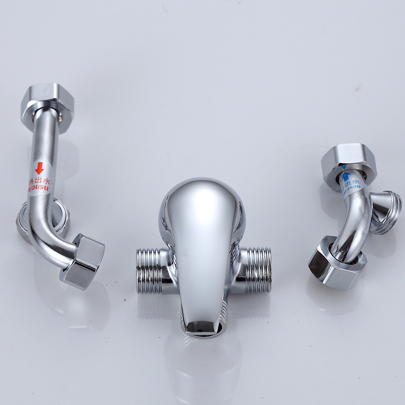 Electric water heater cold and hot water regulation switch, U-shaped valve, mixing valve, copper faucet wholesale, bath accessories Application Scenario