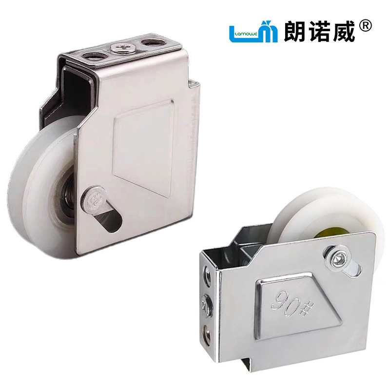 Old-fashioned 90 aluminum alloy door wheels, sliding wheels, rollers, sliding doors, sliding Windows, stainless steel glass Windows, copper wheels, bearing accessories Application Scenario