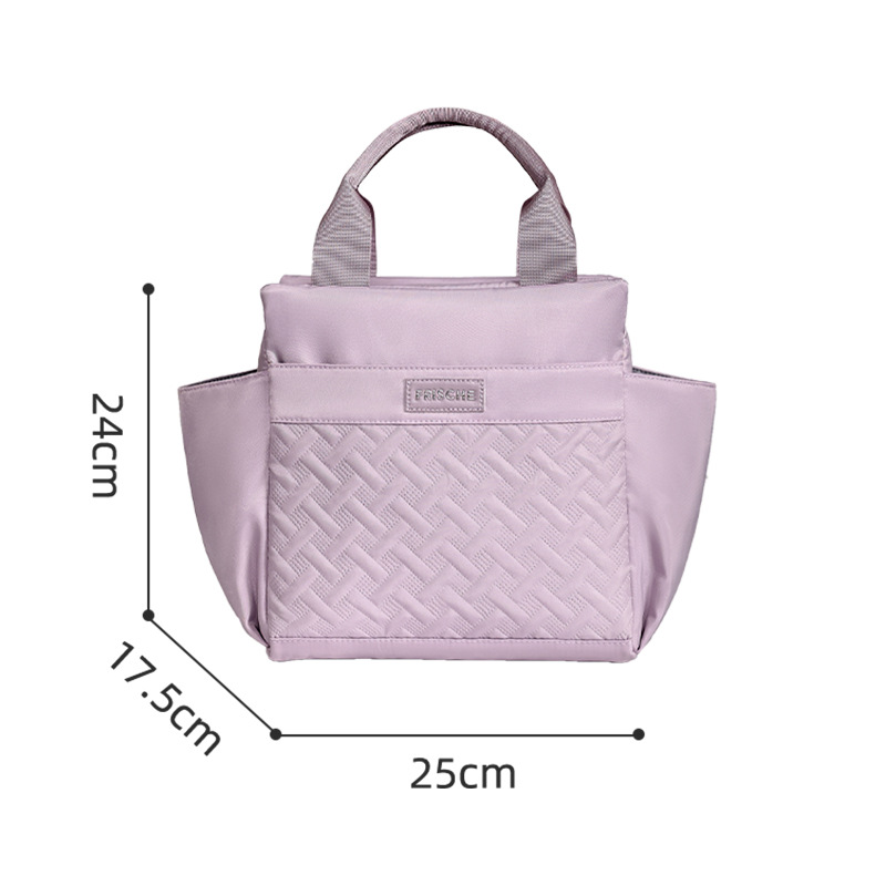 Runhui Croissant bento bags, office worker lunch boxes, handbags, student lunch boxes, fresh-keeping ice packs, outdoor insulated bags Item Picture
