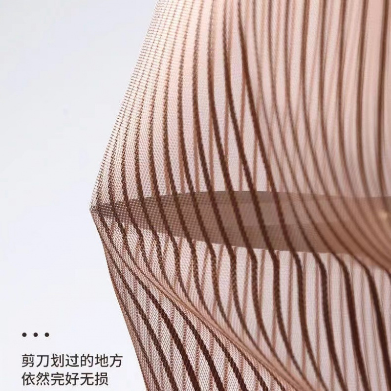 Automatic magnetic screen window zipper mosquito repellent screen window mesh self-adhesive magnetic new type non-rotting magnetic non-perforating diamond screen Application Scenario