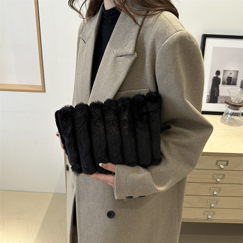 Maomao Bag Women's Autumn/Winter 2024 New Style Elegant women's Bag, large-capacity fashionable handbag, cross-border trendy clutch Specification drawing