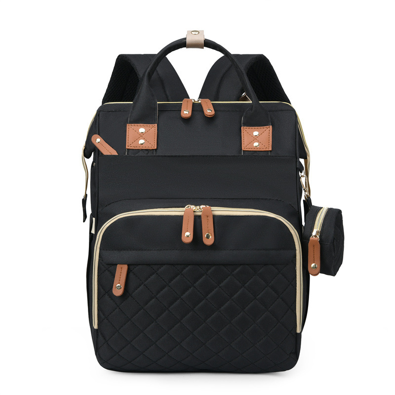 Cross-border exclusive high-end mommy bag, large-capacity lightweight baby bed bag, hanging stroller, multi-functional hand-held backpack Application Scenario