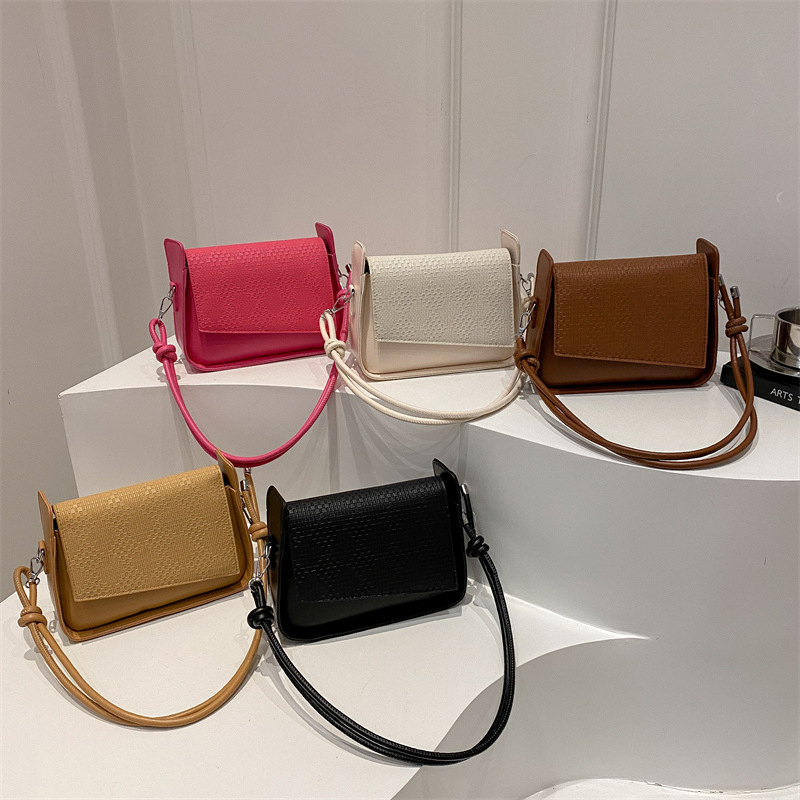 A niche design women's bag for 2024, featuring a large capacity and small square design. It is a high-quality commuting single-shoulder, hand-carry and underarm bag for women Application Scenario