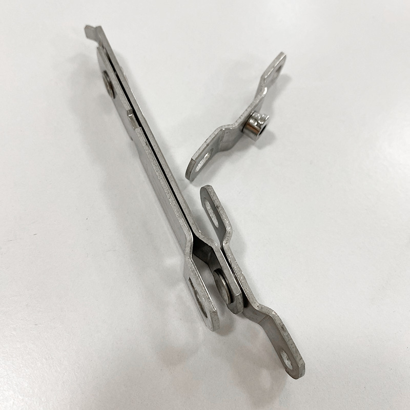 Casement window limiters, window locks, lock clips, plastic steel door and window screens, inside and outside casement window plastic steel window locks details Picture