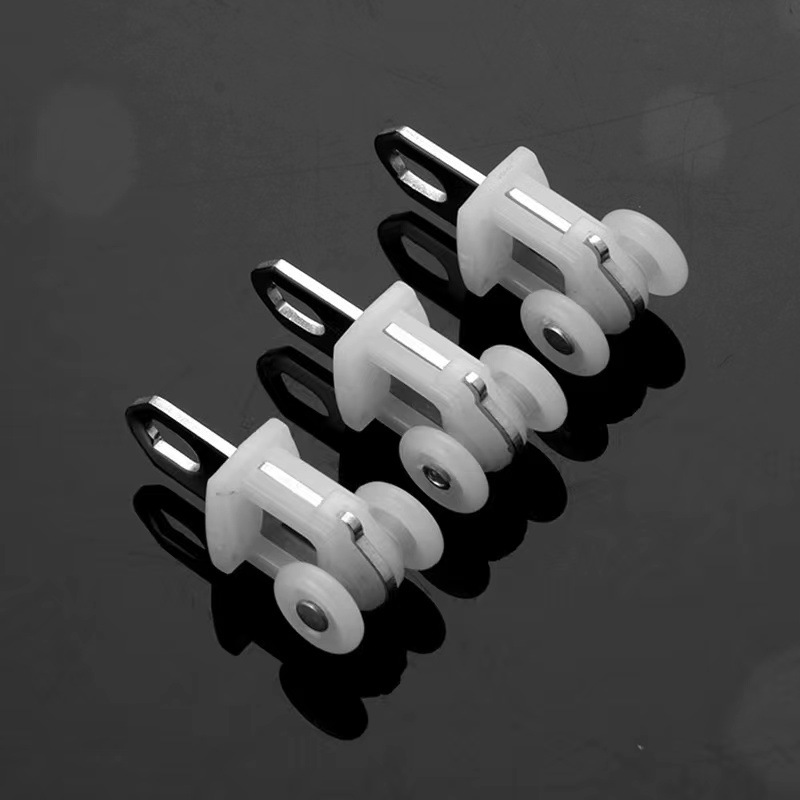 Curtain pulley, electric track roller, smooth and silent nano roller pulley, stainless steel roller pulley window accessories, ball roller Application Scenario