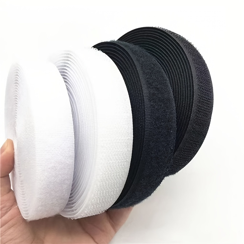 Double-sided Velcro tape with adhesive backing, strong curtain adhesive strip, door curtain mother-and-child adhesive strip, self-adhesive tape adhesive strip Item Picture