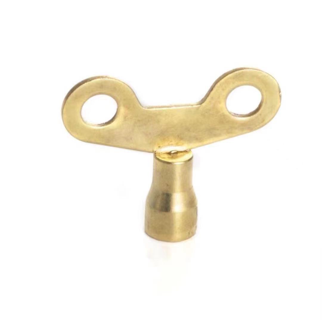 Iron water faucet key, tap water faucet key, anti-theft and anti-theft with lock, faucet switch key, lock to open Item Picture