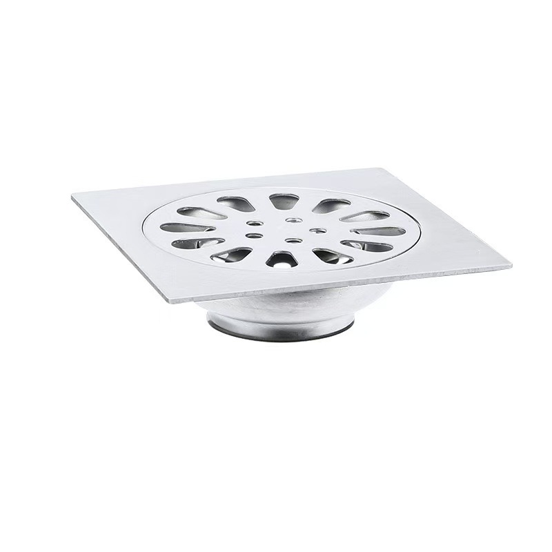 304 stainless steel anti-odor floor drain, bathroom and washing machine dual-purpose floor drain project, direct sales and wholesale from floor drain manufacturers Item Picture