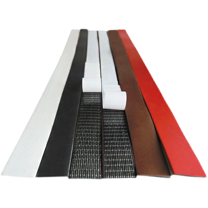 Amazon cross-border fireproof sealing strip for doors and Windows, self-adhesive flame-retardant expansion type, red anti-collision smoke barrier, thickened, household Item Picture