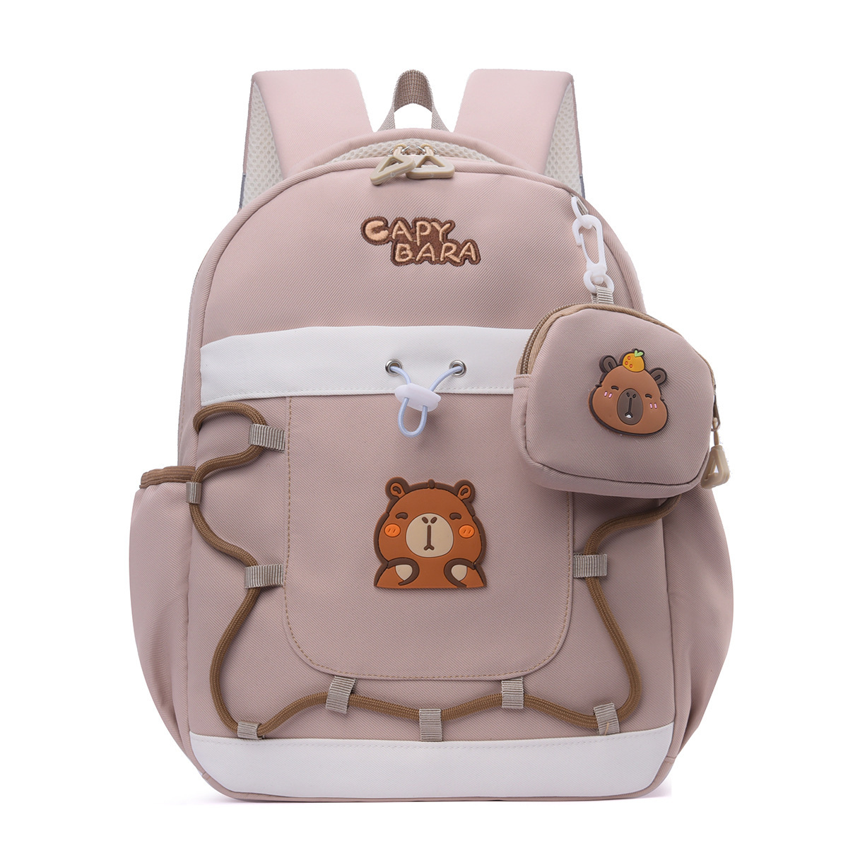 New large-capacity Kapipala Oxford fabric casual children's backpack for kindergarten, lightweight for boys and girls Item Picture