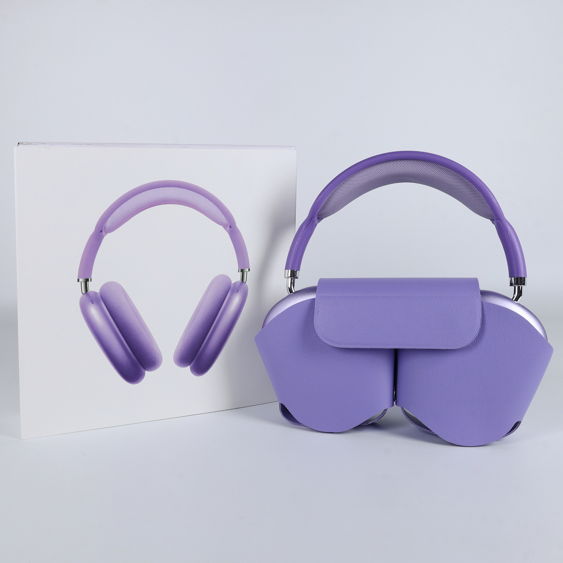 Huaqiangbei's 2025 new over-ear Bluetooth headphones are painless to wear for long periods, offer excellent wireless sound quality and have a large battery capacity for calls full figure