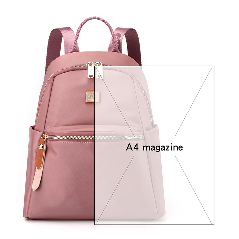Colorful Fox2025 New Women's fashionable and trendy backpack, outdoor casual large-capacity travel backpack Item Picture
