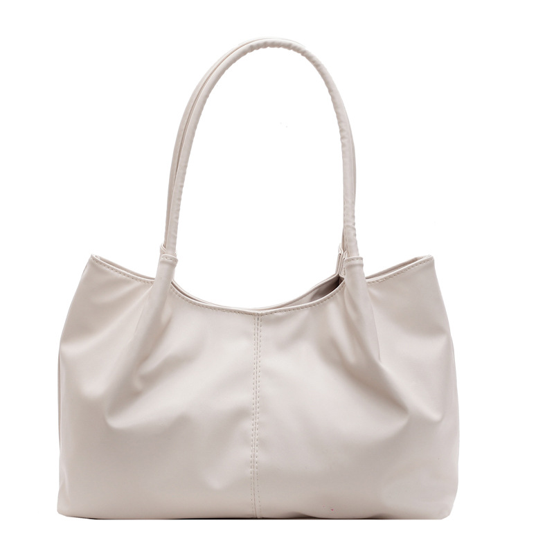 The new women's bag with a niche design for 2024, a winter retro tote bag, is versatile and has a large capacity for commuting and school Item Picture