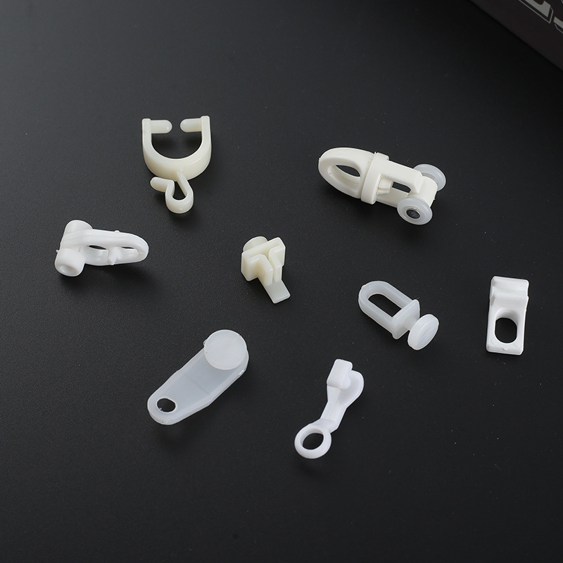 Curtain track hook series, silent curtain pulley, home curtain, student dormitory bed curtain accessories manufacturer wholesale Specification drawing