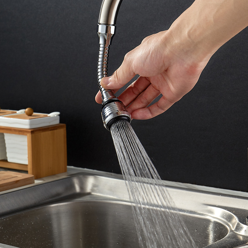 In-stock faucet aerator, filter screen, 360-degree rotating extended aerator, splash-proof nozzle, water nozzle connector Specification drawing