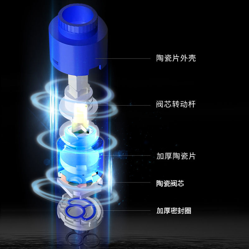 Kitchen cold and hot sink, sink, all-copper single-cooling stainless steel household cold water faucet Application Scenario
