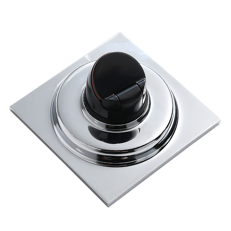 Liya stainless steel invisible floor drain, square anti-odor floor drain cover, bathroom, shower room, sewer anti-odor device Item Picture