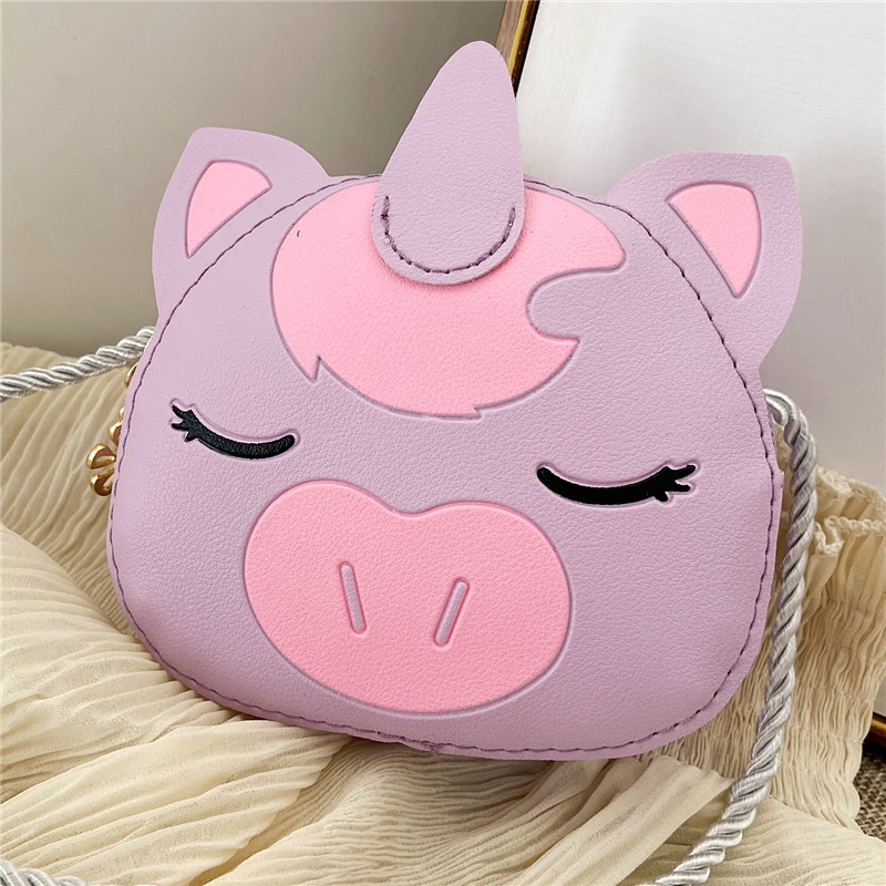 Children's bags, girls' 2020 crossbody bag, fashionable princess, cute girls' bag, small crossbody bag, boys, babies, coin purse details Picture