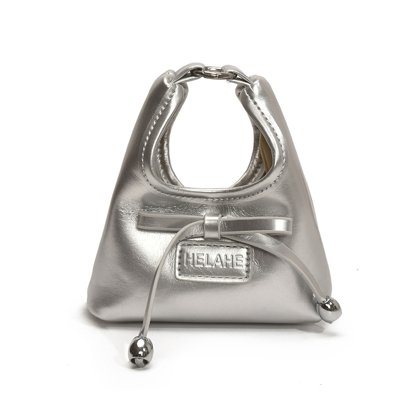 High-end and simple mini bucket bag for women 2025, a new Korean-style fashionable, niche and trendy single-shoulder crossbody bag Item Picture