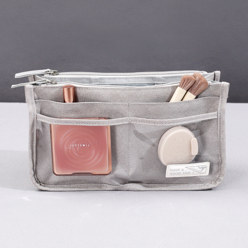 Runhui Wabi-sabi style bag-in-bag Simple Cosmetics Storage Bag Portable bag-in-bag Multi-functional makeup Bag wholesale Specification drawing