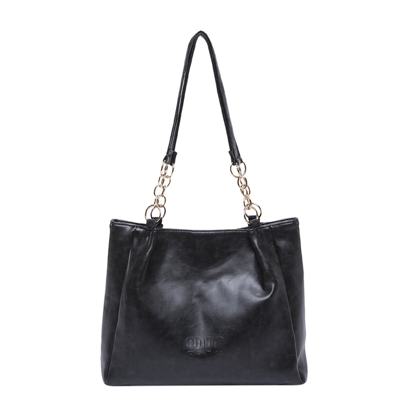 High-end quality handbag for women 2025 Spring new style, retro and versatile, large-capacity commuting single-shoulder crossbody women's bag Item Picture