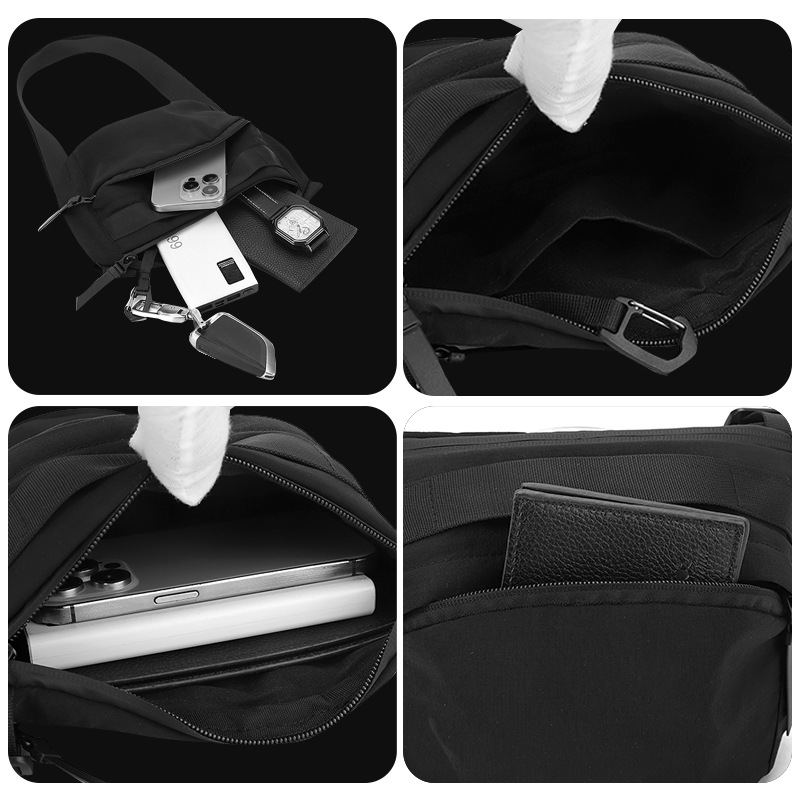 WEPOWER's new Japanese streetwear crossbody bag, a large-capacity travel chest bag, and a casual commuting single-shoulder bag Application Scenario