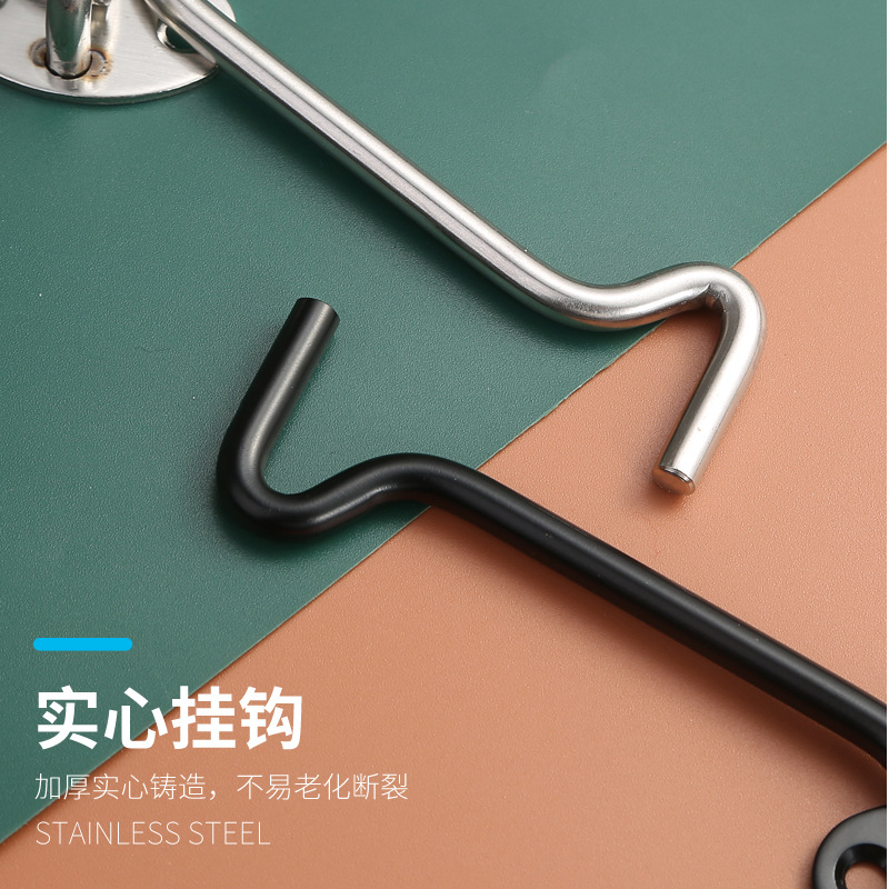 Stainless steel wind hooks, wooden window hooks, window and door limit fixation, windproof braces, lift hooks, lock hooks, sliding window positioning window hooks Specification drawing