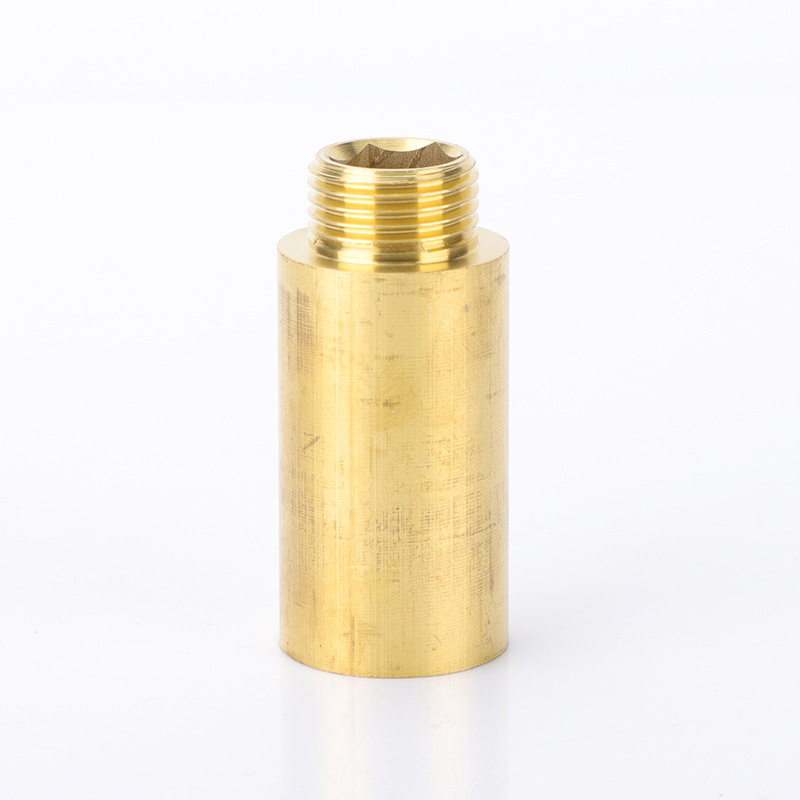 Factory direct sales of water heating pipe fittings, thickened all-copper inner plum blossom corner extension joints, home decoration water heating fittings joints Item Picture