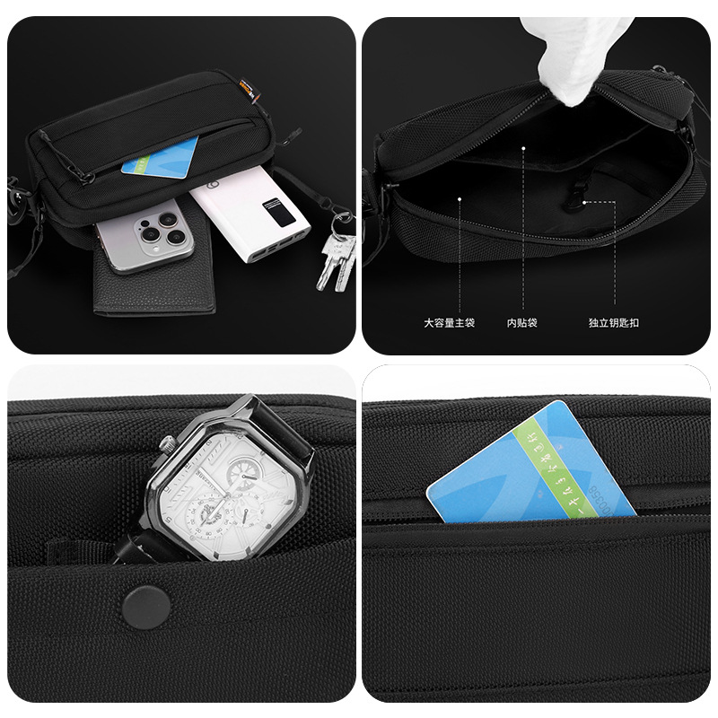 WEPOWER's new cross-border travel handbag, casual outdoor small square bag, and trendy brand versatile crossbody bag Application Scenario
