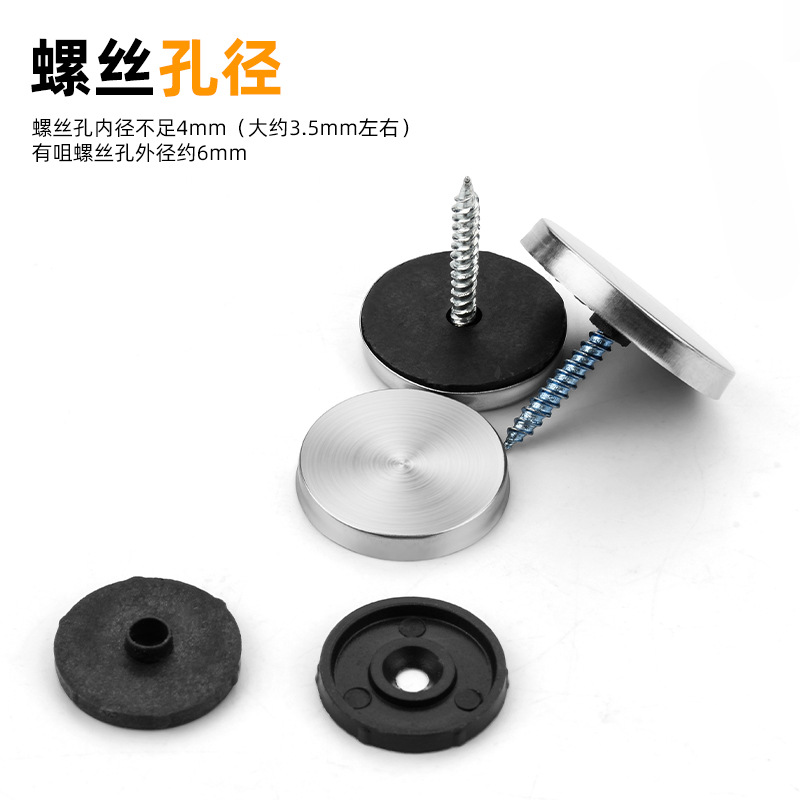 Stainless steel advertising nails, glass nails, decorative covers, screw caps, fixed planes, plastic acrylic decorative mirror nails Application Scenario