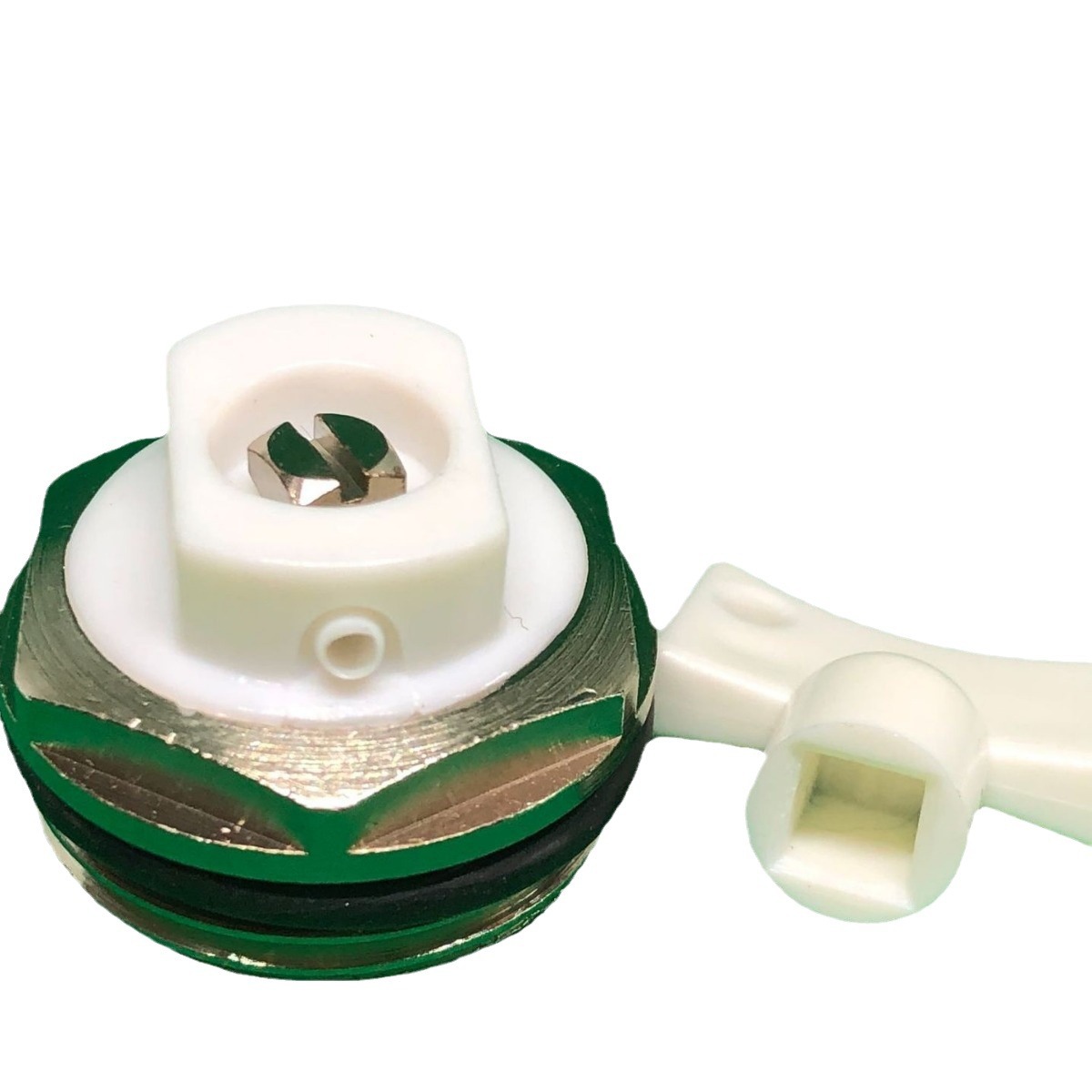 The copper air release valve, air vent valve and water drain valve of the radiator are 3-inch, 4-inch, 6-inch and 1-inch brass air leakage blocks Item Picture