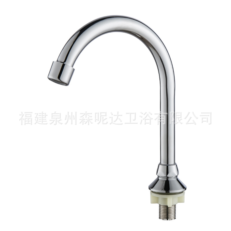 Wholesale copper foot pedal horizontal washbasin faucets from the manufacturer, custom-made foot pedal faucets for public health laboratories Application Scenario