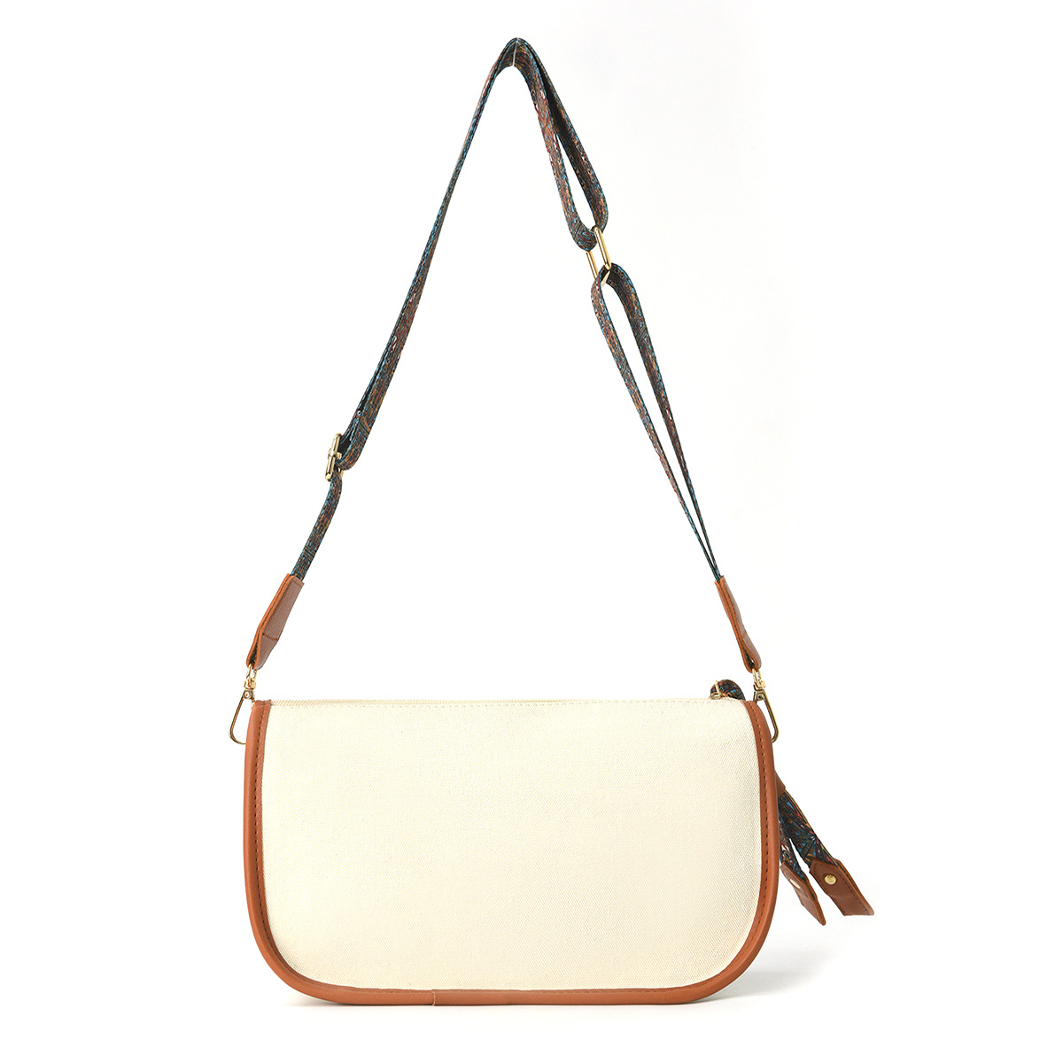 Old Qianfeng large-capacity color-blocked crossbody bag Hobo bag, commuter bag, women's handbag crossbody bag Application Scenario